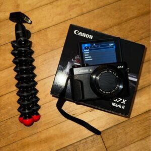 BUNDLE: CANON G7x MARK II + ACCESSORIES - VLOGGER READY